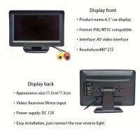 Trailercraft R&uuml;ckfahrkamera System / Syst&egrave;me de cam&eacute;ra de recul