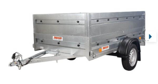 Praktik 236 750 Kg mit Bordwandaufsatz GN126 + GA059