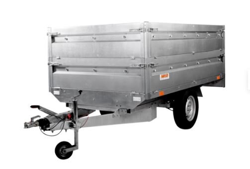 Nordica 263 750 Kg mit Bordwandaufsatz GN124 + GA290