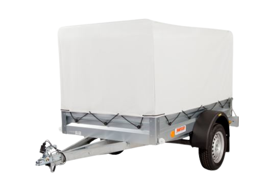 Mietanh&auml;nger Praktik 750 KG mit Hochplane