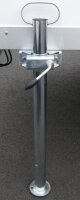 St&uuml;tzfu&szlig; 48x700mm mit St&uuml;tzradhalter /...